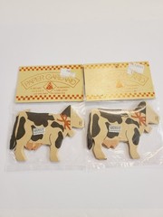 2 PACKS NOS VINTAGE MIDWEST IMPORTER PAPER GARLAND 🐄 COWS 100″ MADE IN TAIWAN