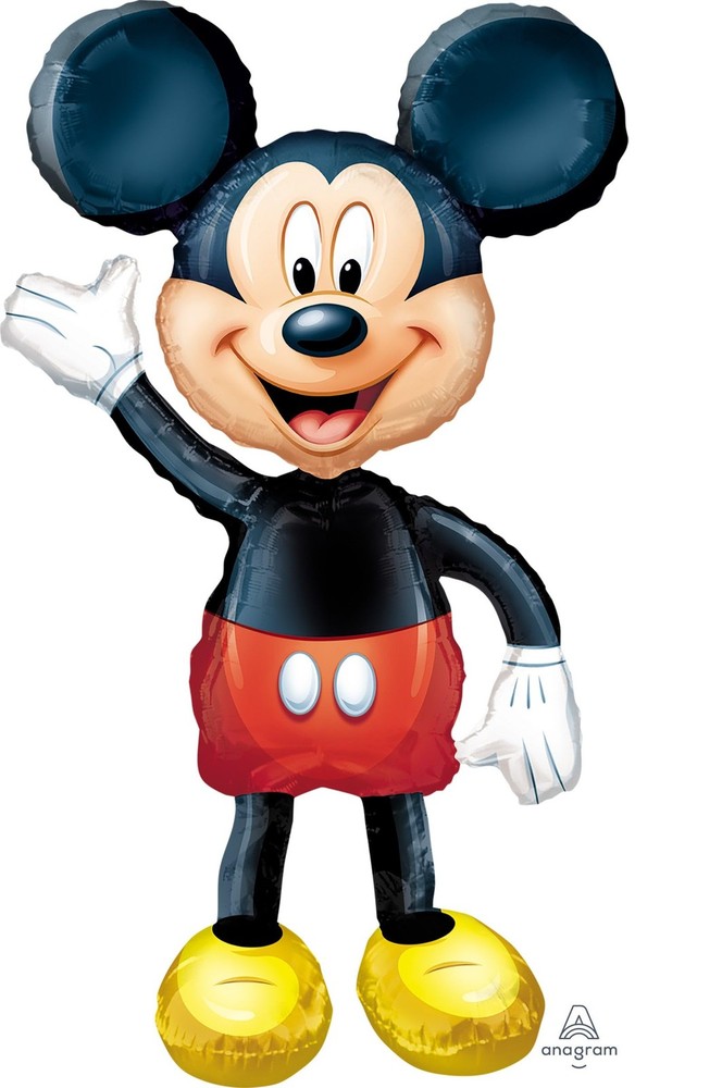 Mickey Mouse Airwalker 52″ Inch Jumbo Foil Mylar Birthday Balloon