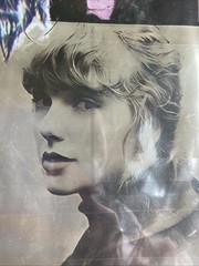 Taylor Swift Tablecloth With Multiple Images For Birthday Party