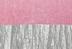 Pink White Metallic Silver Crepe Paper Streamers 6 Rolls 423 Feet Total