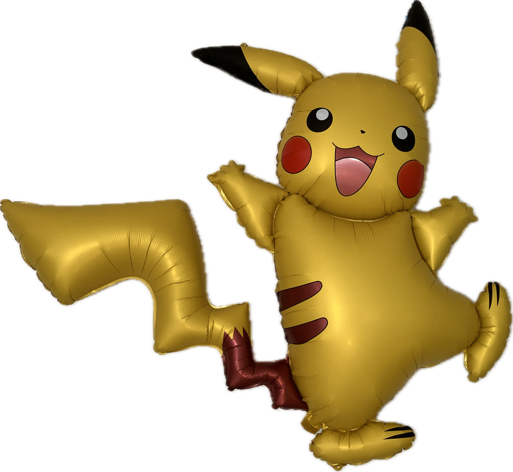 40X40inch Large Pikachu Monster big FOIL BALLOON party decor Pokemon Pokeball