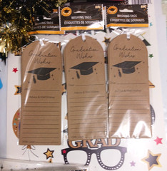 Graduation Party Supplies. Decorations, stickers, clings, plates, napkins, glass