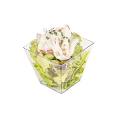 Restaurantware Mini Kova Cups 4 Oz 100 Count Clear Plastic Appetizer Cups