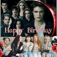 Twilight Birthday Party Decoration Backdrop & Balloons Set 5×3 FT