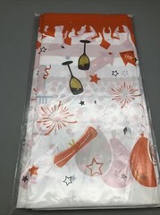 Graduation Tablecloths,3 Pack Large Size Plastic 54″X108″ Congrats Grad Graduate