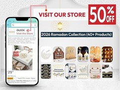 Ramadan Decorations – Moon & Star Lights for Home, Table & Kids Lanterns 2026