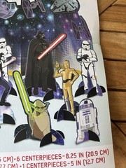 Star Wars Kids Birthday Party Table Decoration Kit, Galaxy of Adventures 11 Pc