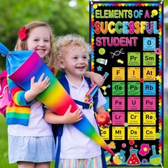 Elements of A Successful Student Classroom Door Cover Welcome Back to Door Ba…