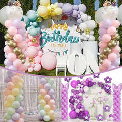 Balloon Column Stand Kit, Set of 4 – 7Ft Height Adjustable Balloon Arch Stand Ki
