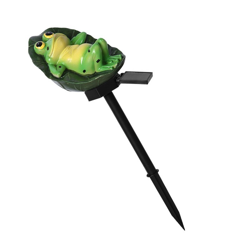 Solar Energy Frog Lamp for Brightening Up Your Garden and Outdoor Spaces