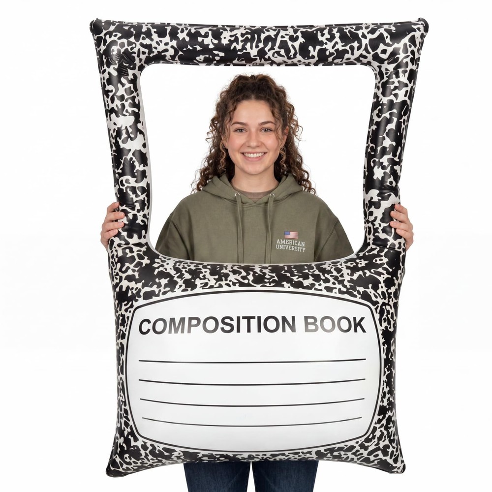 Back to Decorations Inflatable Balloons Photo Booth Props Frame 40» Composit…