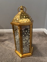 Gold Ramadan Decoration Lantern