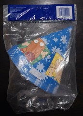DesignWare Rugrats Party Hats 8 Count Blue Paper Kids Vintage