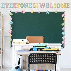 120 Pcs 7 Inch Large Bulletin Board Letters Set Colorful Embroidered Alphabet…