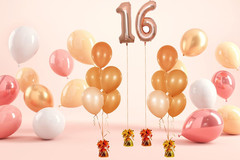 Metallic Balloon Weights, Birthday Party Favors, Novelty and Gag Gifts, 5.5″ Inc