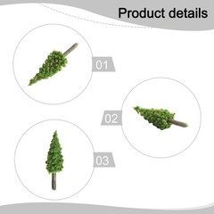 40x Mixed Model Trees With Base For Train Railroad Diorama Models Train Scenery