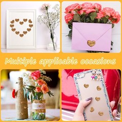 700 Pcs Small Wooden Hearts Rustic Crafts Wedding Table Decor DIY Patch