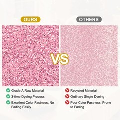 Number 10 7.9″ Glitter Number Birthday Decor, Light Pink(7.9″ L)
