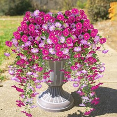 Silk Artificial Hanging Flower Vines Plant for Front Door Yard Decoration