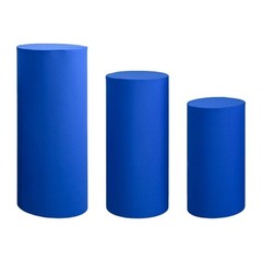 Cylinder Plinth Cover Plinth Stand Pillar Cover for Graduation Thanksgiving