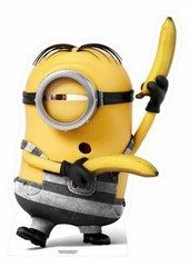 Minion Prisoner with Bananas Despicable Me 3 Min Minions Cardboard Cutout
