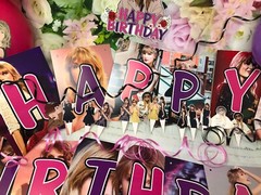 Taylor Swift Inspired Happy Birthday All-In-1 Party Decor Bundle NWOT