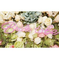 CALCA LED Neon Sign Bride to be Integrative Sign Length 28.59 X 7.28inches(Pink)