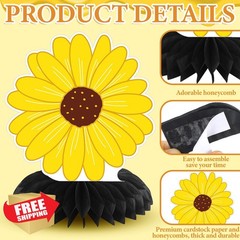 Weekgrat Bee Honeycomb Centerpieces Bee Theme