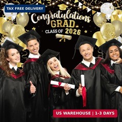 Large Size 2026 Graduation Congrats Grad Photography Backdrop Photo Prop
