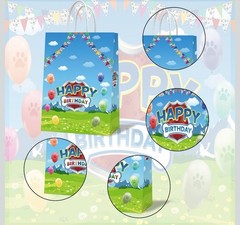 20 Cartoon Dog Birthday Decorations, Cartoon Puppy Birthday Party Favors, Gift
