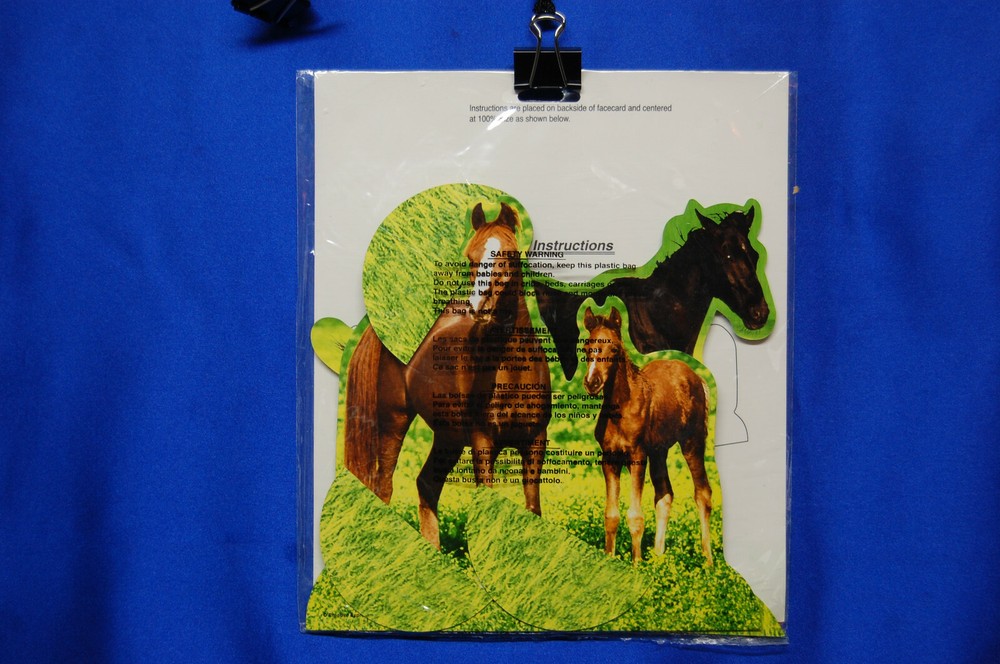 Wild Horses Centerpiece Running Horses Centerpiece Set of 4 Ship Next Day