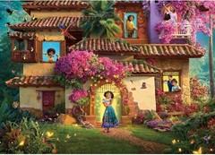 Whimsical 7x5FT Magic House Theme Backdrop for Unforgettable Birthdays