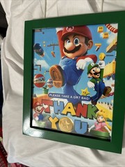 Mario Bros Party Decoration Paper Theme Princess Peach Mario Luigi Wall 19 Piece