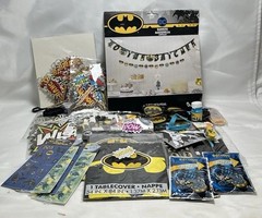 Batman Party Supplies Mixed Lot Decorations Favors School Items DC Comics