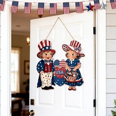 Patriotic Front Door Decorations for 250th Anniversary Memorial Day Decor