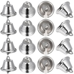 25 Pcs Christmas Bell Wind Chimes Craft Bells Vintage Pendant Ornamenet
