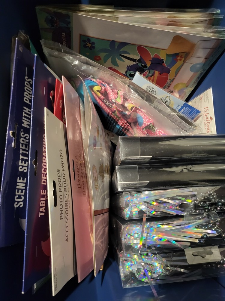 30 Piece Mystery Party Supply Decor Reseller Bundle Worth $$$ New