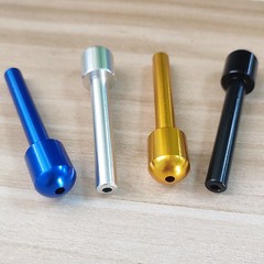 3Pcs Metal Straw Tube Party Tool Mixed Color Dispenser Bullet Home Men Gift