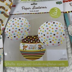 Safari Jungle Baby Shower Decor Bundle Gender Neutral Banner Fisher Price Set