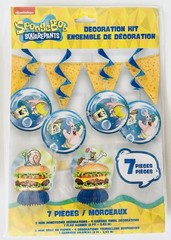 SpongeBob Kid’s Party Decorations & 32 Favors Lot, Balloon, Banners Door Curtain