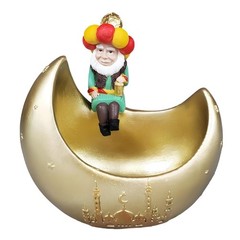 Ramadans Eid Home Decorations Middle Eastern Man Statues Jewelry Storage Box