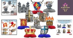 Celebrate with 10 Medieval Knight Decorations – Castle Themed Party Essentials
