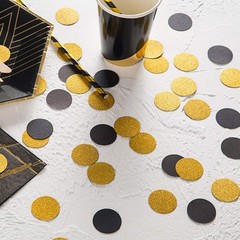 Glitter Confetti Circles Wedding Party Decor and Table Decor 1.2’’ in Diamete…