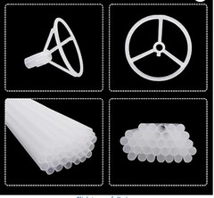 50 pcs Ballon Sticks With Cups clear ,Balloon Holder Stick Stand 27 inches Large
