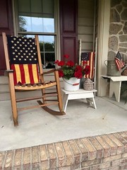 New! 4 Mini American Flag Stars & Stripes Party Decorations USA Decor July 4th