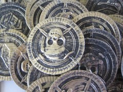 Pirate Plastic Loot Booty Treasure Skull 5 Oz.