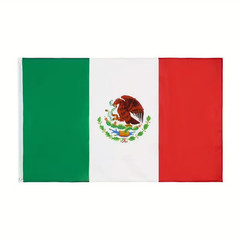 2 PACK 🇲🇽 Mexico Flag 150x90cm & 10M Bunting Bandera de México Entrega rápida