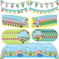 Officially Licensed Peppa Pig Birthday Party Supplies – Serves 16 Guests – Co…