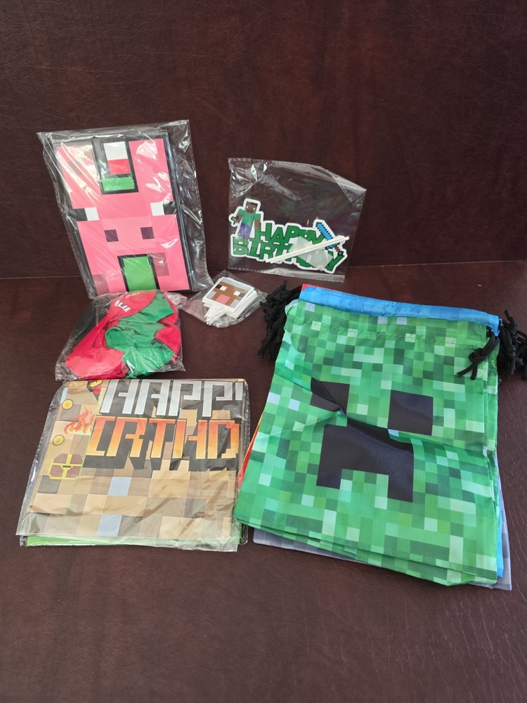Minecraft Style Party Pack