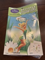 TINK Disney Fairies Tinker Bell Moveable Decorations Big Reusable Stickers NEW